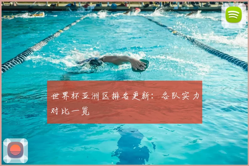 世界杯亚洲区排名更新:各队实力对比一览