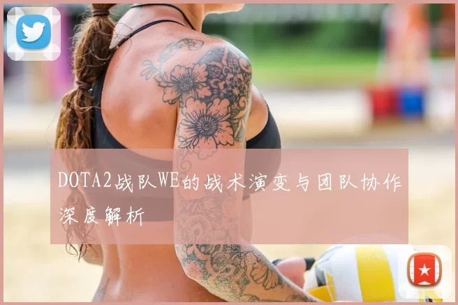 DOTA2战队WE的战术演变与团队协作深度解析