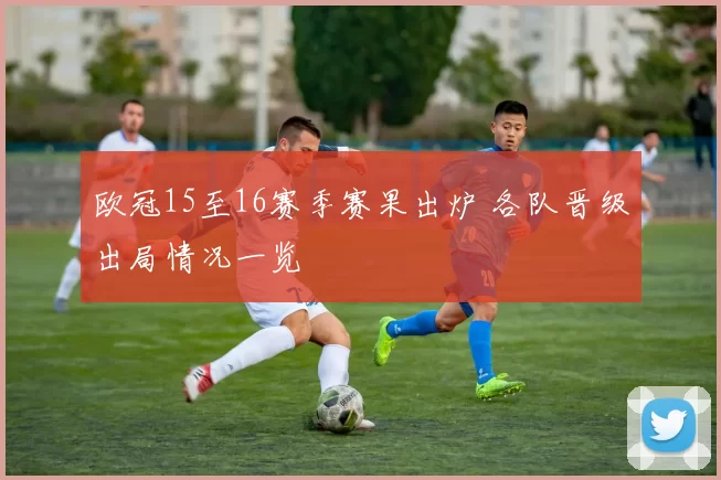 欧冠15至16赛季赛果出炉 各队晋级出局情况一览